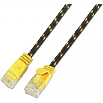Wirewin Triotronik Cat6 U/UTP savienojuma kabelis, RJ45 tēviņš uz tēviņu, 3 m, dzeltens PKW-TOUGH-K6 3.0 GE
