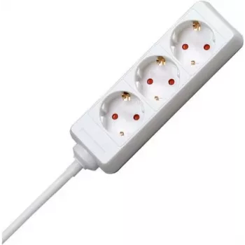 HEINRICH KOPP 3 vietu pagarinātājs ar 45° pagrieztām kontaktligzdām, 5 m kabelis H05VV-F 3G1.5mm², 16A, 250V 128690659