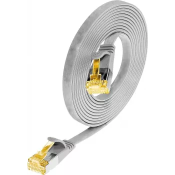 Wirewin Cat6a U/FTP plānais Ethernet tīkla kabelis, RJ-45, 2 m, pelēks PKW-STP-SLIM-K6A 2.0