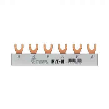 Eaton 3 fāžu dakšveida kopne EVGK-3PHAS/6MODUL 63A 400V 6 moduļi (EP-501075)