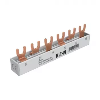 Eaton 3 fāžu dakšveida kopne EVGK-3PHAS/6MODUL 63A 400V 6 moduļi (EP-501075)