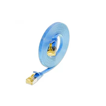 Wirewin Cat6a U/FTP slaids Ethernet savienojuma kabelis, RJ-45, zils, 5 m PKW-STP-SLIM-K6A 5.0 BL