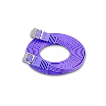 Wirewin Triotronik Cat6 U/FTP slaids savienojuma kabelis, 10 m, violets PKW-STP-SLIM-KAT6 10.0 VT