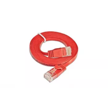 Wirewin Cat.6 slaids savienojuma kabelis U/UTP 5,0 m sarkans PKW-SLIM-KAT6 5.0 RT