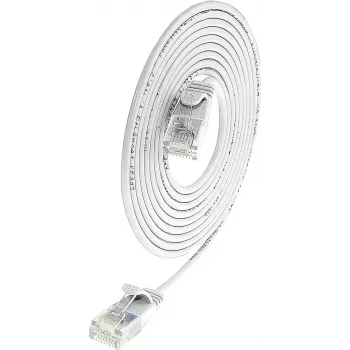 Wirewin Triotronik PKW-LIGHT-K6 2.0 WS Cat6 UTP savienojuma kabelis, 2m, balts