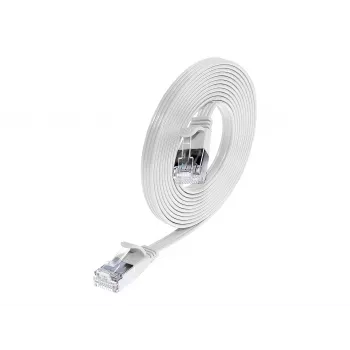 Wirewin SLIM S6 25 WS - Cat.6 SLIM ielāpu kabelis, STP(PIMF), 25 m, balts (PKW-STP-SLIM-KAT6 25.0 WS)