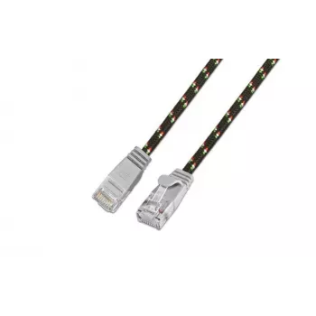 Wirewin SLIM UT6 10 GR - Cat.6 slaids izturīgs kabelis, U/UTP, 10 m, pelēks (PKW-TOUGH-K6 10.0)