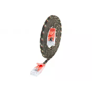 Wirewin PKW-TOUGH-K6 10.0 RT - Cat.6 slaids izturīgs savienojuma kabelis, U/UTP, 10 m, sarkans