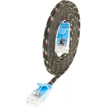 Wirewin SLIM UT6 3 BL - Cat.6 Slim-Tough savienojuma kabelis, U/UTP, 3,0 m, zils PKW-TOUGH-K6 3.0 BL