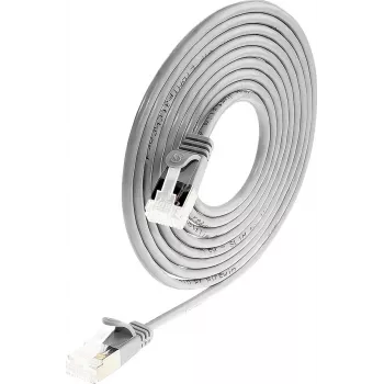 Wirewin Cat 6a U/FTP plānais savienojuma kabelis, pelēks, 7,0 m PKW-LIGHT-STP-K6A 7.0