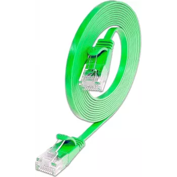 Wirewin Cat.6 slaids savienojuma kabelis U/UTP 0,1m zaļš PKW-SLIM-KAT6 0.1 GN