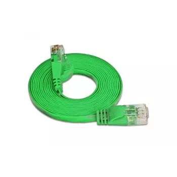 Wirewin Cat.6 slaids Ethernet savienojuma kabelis U/UTP 5m zaļš PKW-SLIM-KAT6 5.0 GN
