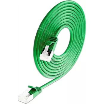 Wirewin Cat6a U/FTP slaids Ethernet savienojuma kabelis, 10 Gbps, zaļš, 0,15 m PKW-LIGHT-STP-K6A 0.15 GN