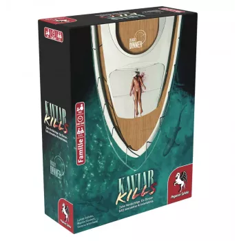 Pegasus Spiele Deadly Dinner – Kaviar Kills 19014G detektīvspēle viesībām