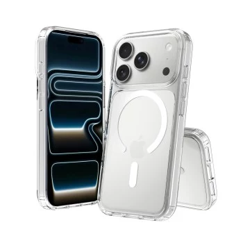 SCREENOR Bumper iPhone 18 Pro / 17 Pro MagSafe caurspīdīgs