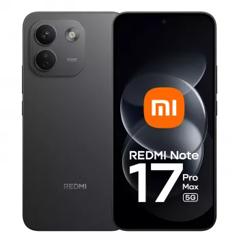 Xiaomi Redmi Note 17 Pro Max 8GB RAM 512GB krātuve 5G Dual SIM melns NFC