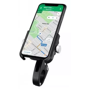CELLY Universālais Armor velosipēda turētājs viedtālruņiem līdz 6,7 inch — melns