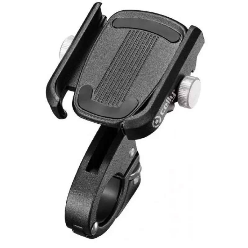 CELLY Universālais Armor velosipēda turētājs viedtālruņiem līdz 6,7 inch — melns