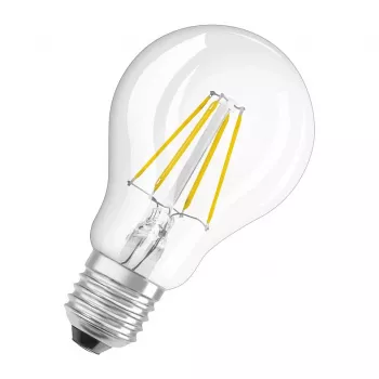 Osram LED spuldze 4 W silti balta E27 A60 matēta