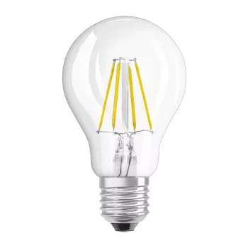 Osram LED spuldze 4 W silti balta E27 A60 matēta