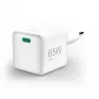 Hama GaN USB-C supermini lādētājs, 65 W, PD, balts (00201943)