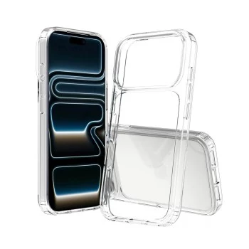 SCREENOR bufera apvalks iPhone 18 Pro / 17 Pro - caurspīdīgs