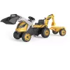 SMOBY Tractor Max pedāļu braucamais rotaļu traktors ar piekabi, zaļš, no 3 gadu vecuma