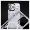 Evelatus Apple iPhone 15 Pro PC+TPU vāciņš ar MagSafe - Pielāgots ziedu raksts