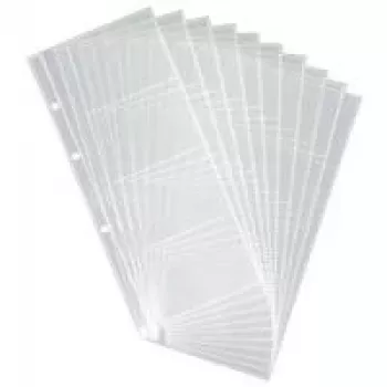 DURABLE VISIFIX® 80 paplašinājuma komplekta uzmavas, caurspīdīgas, 10 gab. iepakojumā (238719)