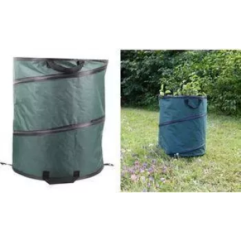 EDA Gartensack POP UP 117L tumši zaļš dārza atkritumu maiss 010531 V.CA