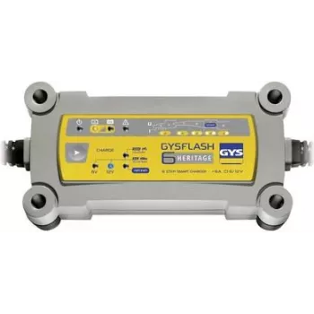 GYS Flash Heritage 6A 6V/12V automātiskais akumulatoru lādētājs 029538