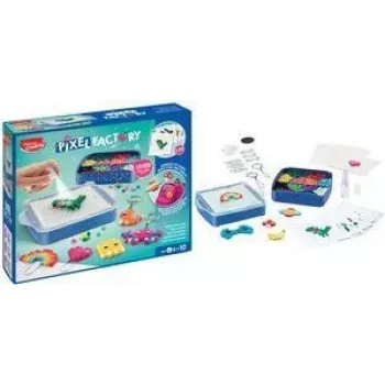 Maped Creativ Pixel Factory ūdens pērlīšu mākslas komplekts - 1100 pērlītes, 50 īpašās pērlītes, 25 dizaini 907700