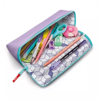 Maped XXL Classic Pastel Sweet Purple trīsstūrveida penālis ar īpaši platu atvērumu un divpusēju dizainu 931910