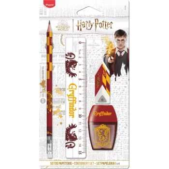 Maped Harry Potter Gryffindor rakstāmpiederumu komplekts, 4 daļas, blisteriepakojums (981880)