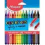 Maped INFINITY & COLOR'PEPS kombinētais mākslas komplekts, 27 gabali, dažādas krāsas, kartona futrālis 984744