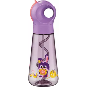Maped PICNIK Rabbit dzeramā pudele 0,5L purpura ar salmiņu 873102