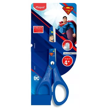 Maped Superman amatniecības šķēres, noapaļots gals, 130 mm, zilas 464233