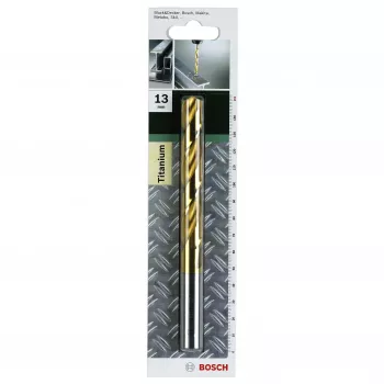 Bosch HSS spirālurbis 6 mm TiN pārklājums DIN 338 cilindrisks kāts 2609255100