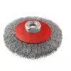Bosch 2608622101 konusveida stiepļu suka 115 mm mezglota tērauda M14