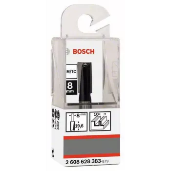 Bosch rievu frēzgalva ar 8 mm kātu, 10 mm diametrs, 20 mm griešanas garums, 51 mm kopējais garums 2608628383