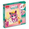 Maped Creativ krāsošanas pēc numuriem komplekts Kaķis un Trusis - 2 iepriekš apdrukāti dēlīši, akrila krāsas, otiņa, vecumam 7+ 907083