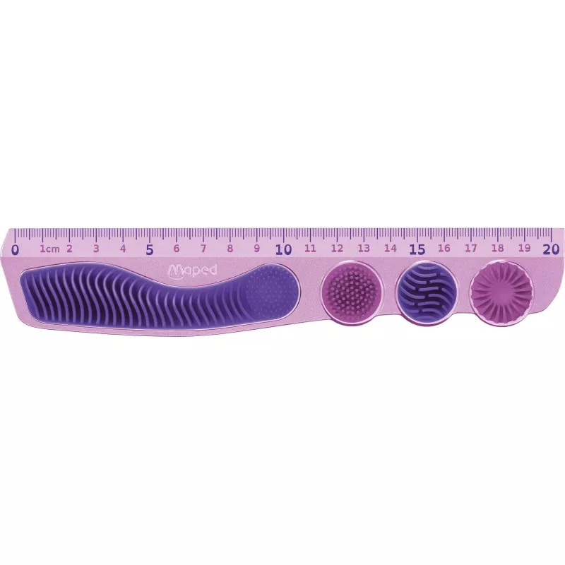 Maped KIDY learn CONCENTRATION elastīgs lineāls 200 mm violets PET 277901