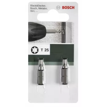 Bosch Torx uzgalis T 8 C 6.3 2 gab. (2609255931)