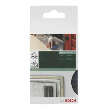Bosch 2609256348 Slīpēšanas sūklis Ļoti smalks grauds Melns Zils 69x97x26mm