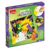 Maped Creativ krāsošanas pēc numuriem komplekts - Papagailis un tauriņš, 2 dizaini, 10 akrila krāsas, no 7 gadu vecuma 907085