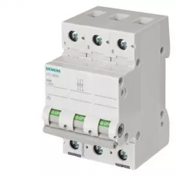 SIEMENS 5TL13910 Atdalītājslēdzis 100A 3-poliem 400V AC DIN sliedei