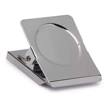 MAUL papīra spailes ar magnētu, 40 mm, sudraba, izturīgs tērauds ar stipru atsperi 2194096