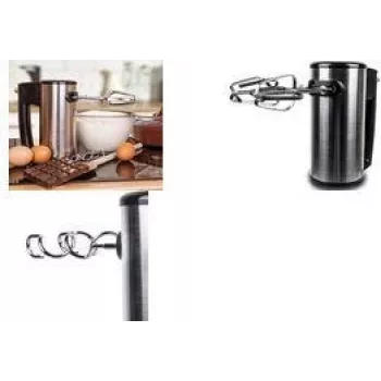 Little Balance rokas mikseris Inox 400, 400 W, nerūsējošais tērauds, elegants melns dizains ar nerūsējošā tērauda apdari (LB 8460)