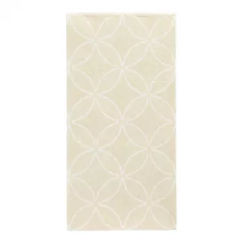 PAPSTAR Bistro salvetes ROYAL Collection Circle Flowers, papīra, 1/8 locījums, 4 kārtas, 400 x 400 mm, 50 gab. 37376