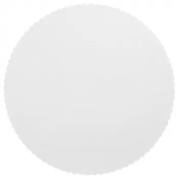 PAPSTAR pure apaļais kūkas paliktnis 300 mm balts 10 gab. 81195